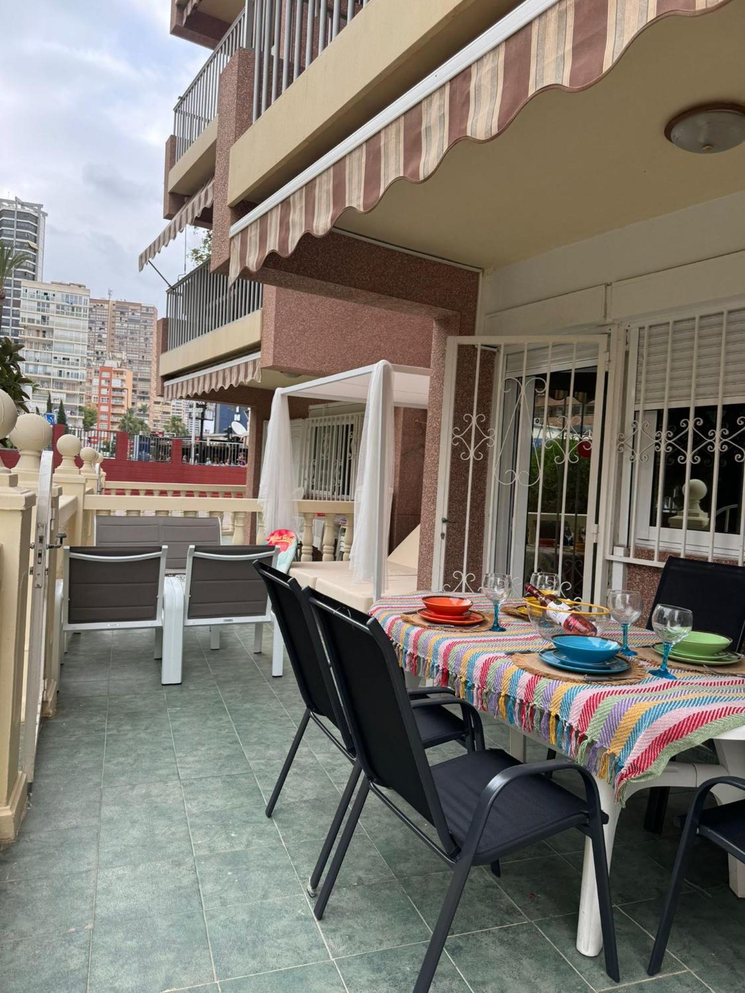 Super Terrace Levante Front Line Apartment Los Ranchos Self Check-In, Free Parking Benidorm Exterior foto